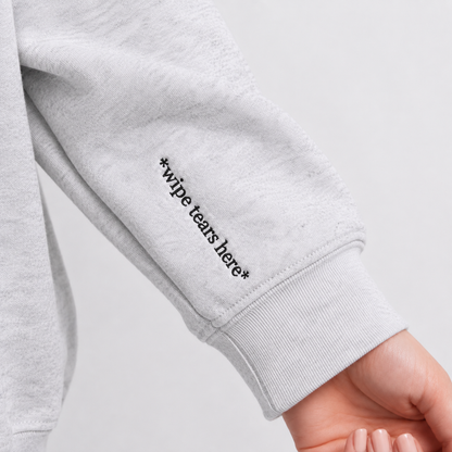 Depression Era Embroidered Crewneck Ash