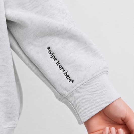 Depression Era Embroidered Crewneck Ash