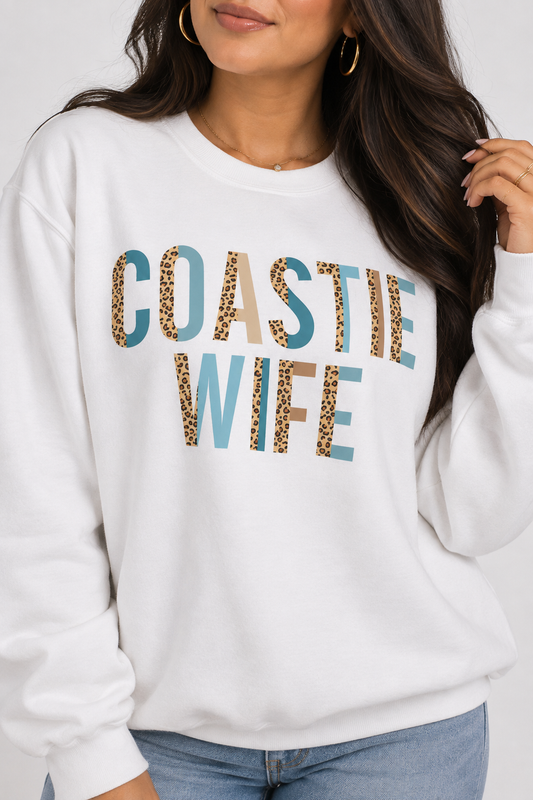 Coastie Wife Crewneck