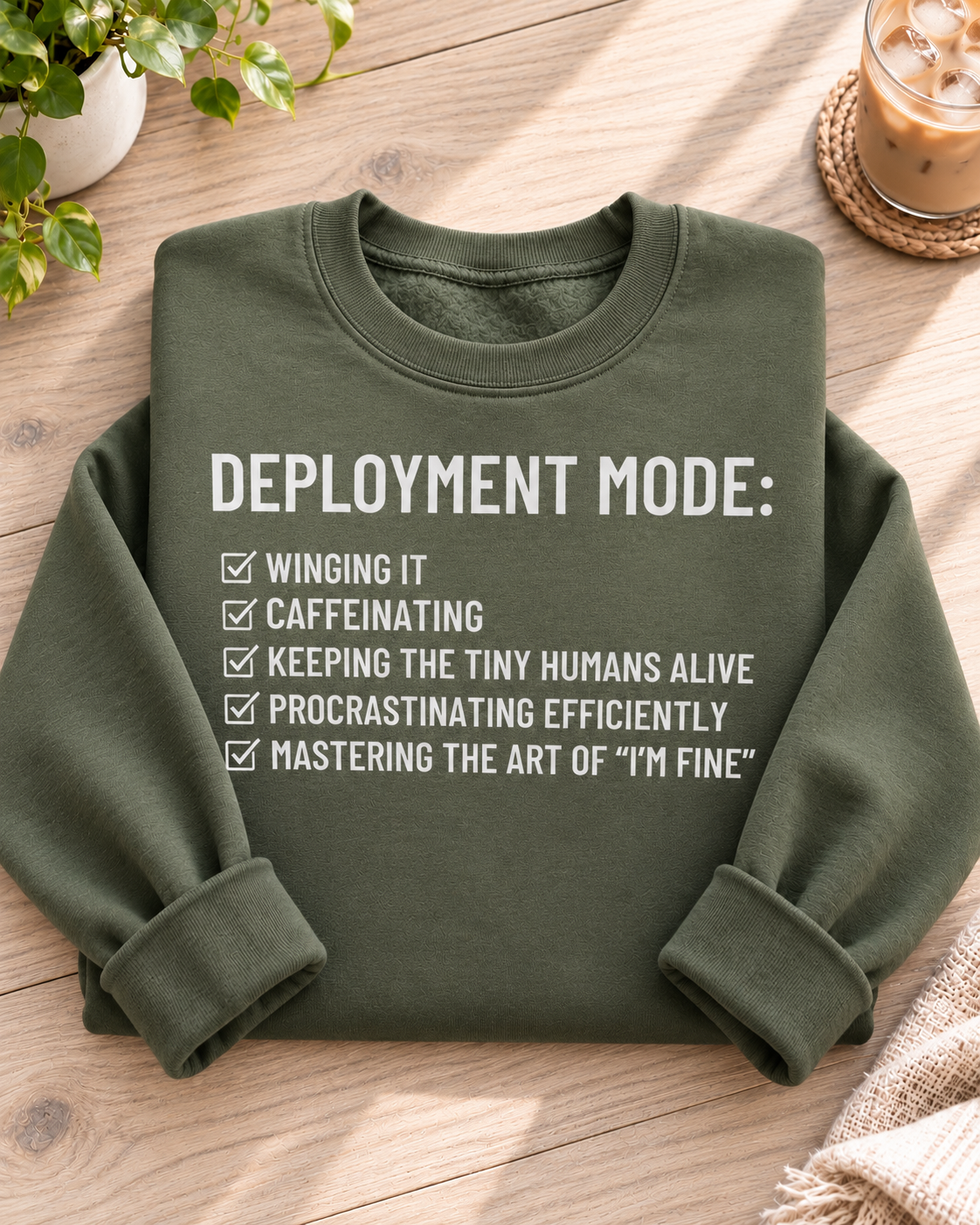 Deployment Mode Crewneck