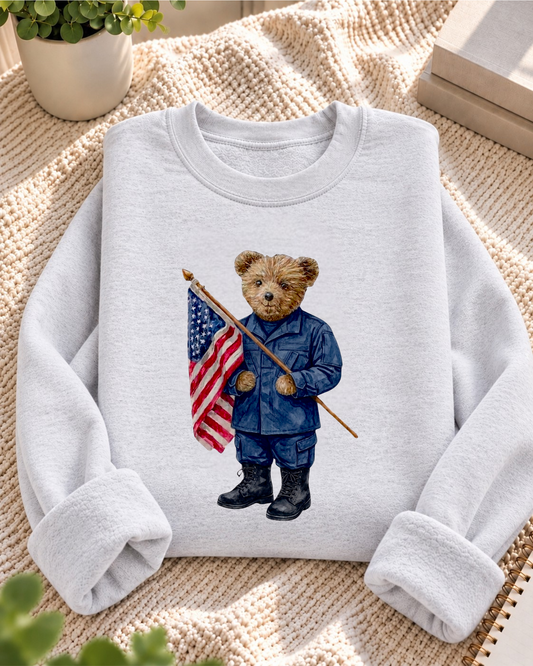Coastie Bear Crewneck