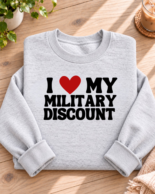 Military Discount Crewneck
