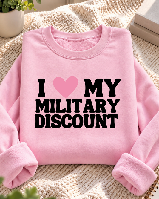 Military Discount Crewneck