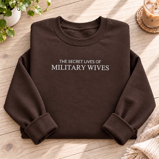 Secret Lives Embroidered Crewneck