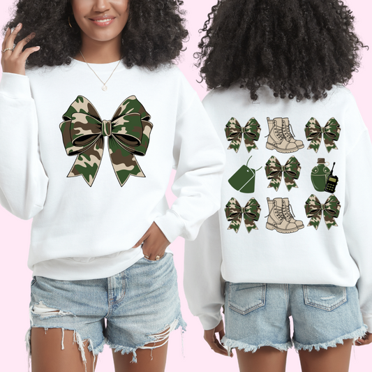Coquette Army Crewneck